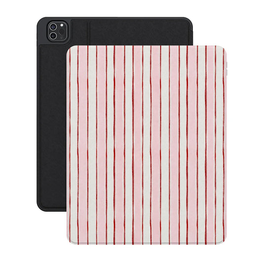 Pretty in Pastel | Blush Stripes iPad Case
