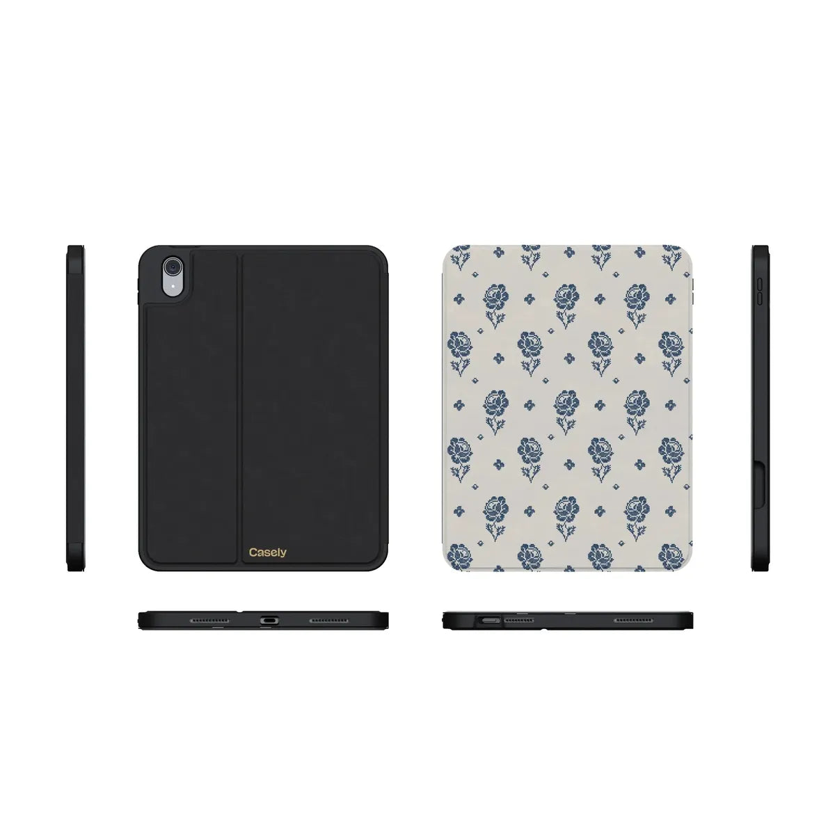 Seaside Stitch | Vintage Roses iPad Case