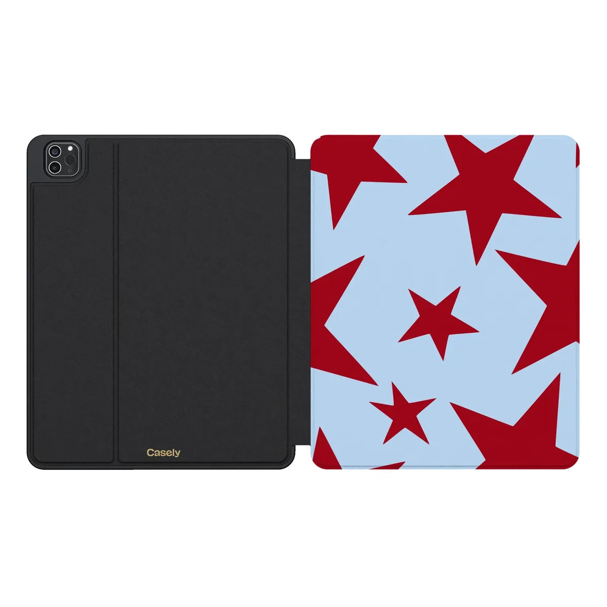Stars Align | Blue & Red Stars iPad Case