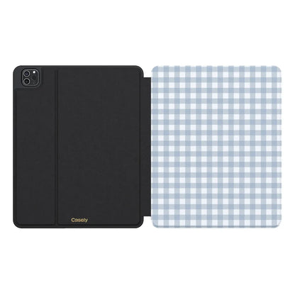 Pastel Picnic | Blue Gingham iPad Case