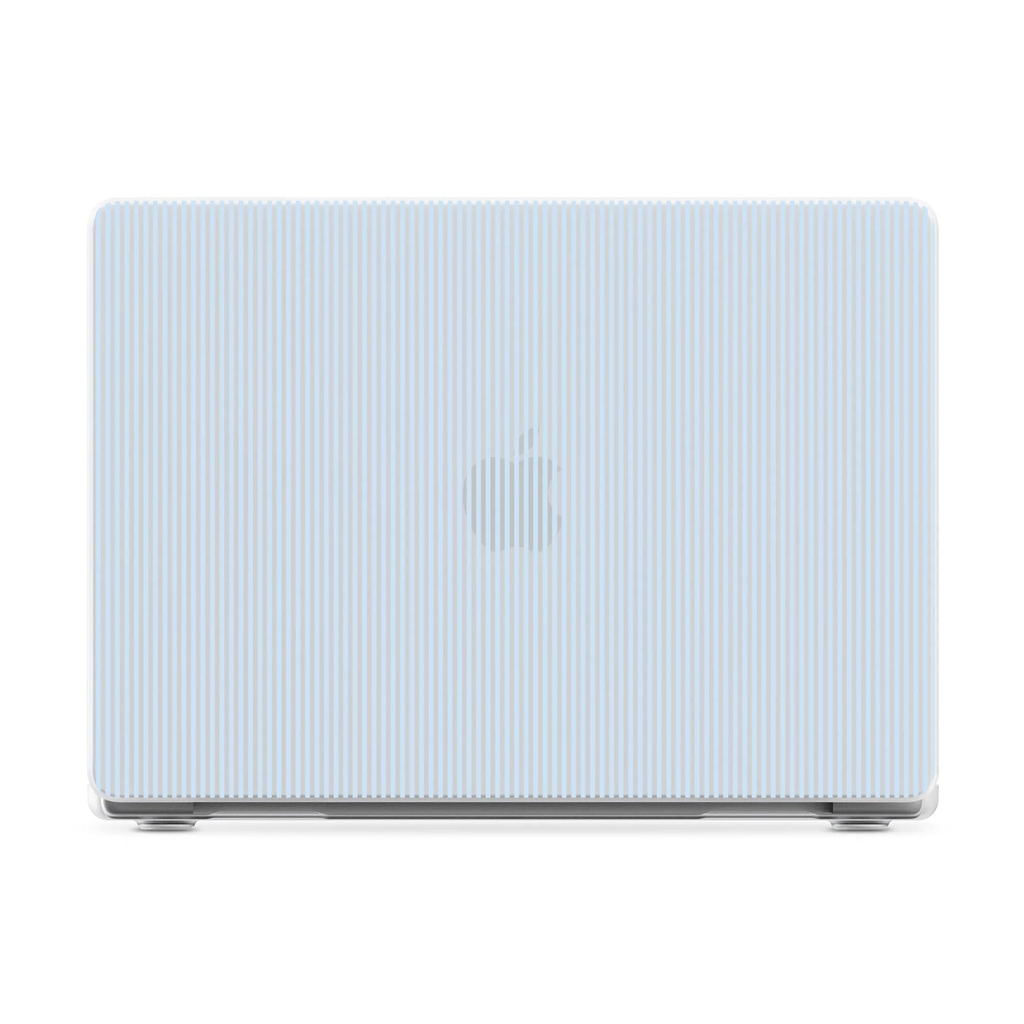 Stripes and the City | Light Blue Pinstripe Laptop Shell - 13" MacBook Neo