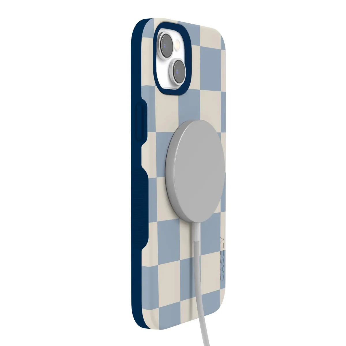 Fit Check | Light Blue Checkerboard Case