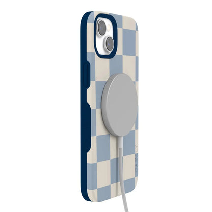 Fit Check | Light Blue Checkerboard Case