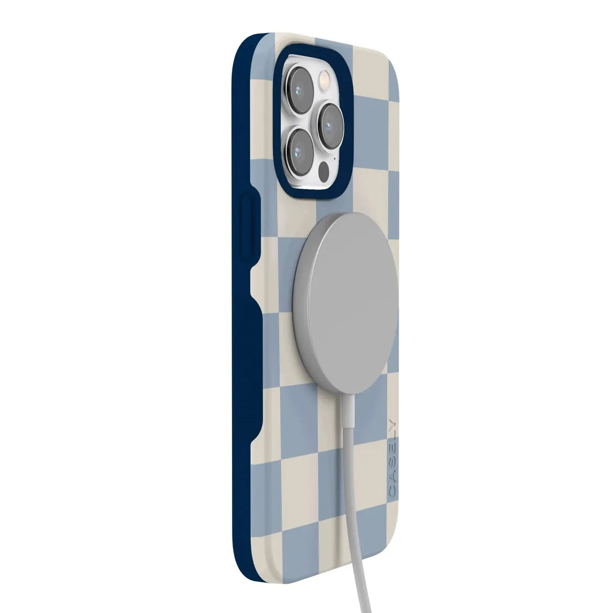 Fit Check | Light Blue Checkerboard Case