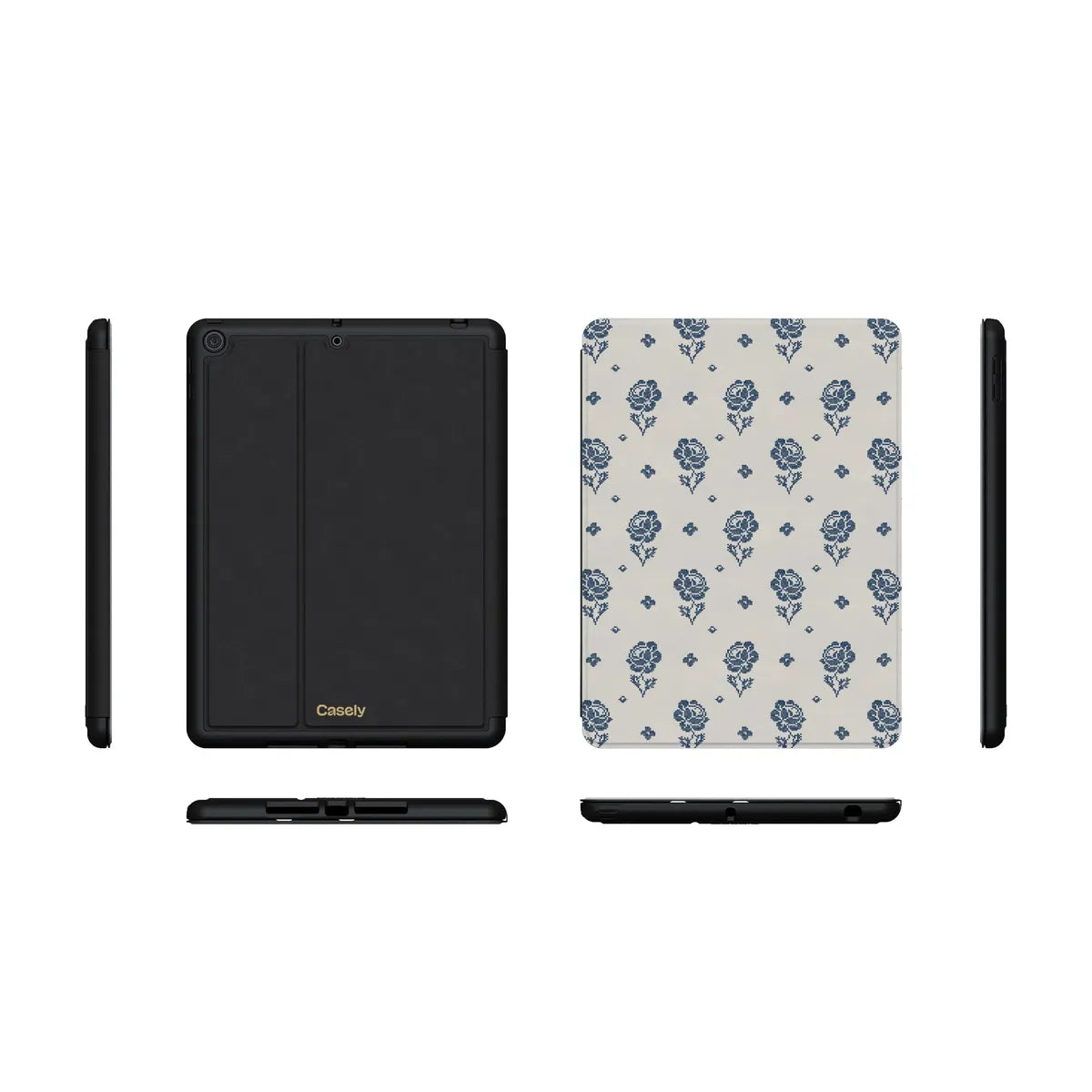 Seaside Stitch | Vintage Roses iPad Case