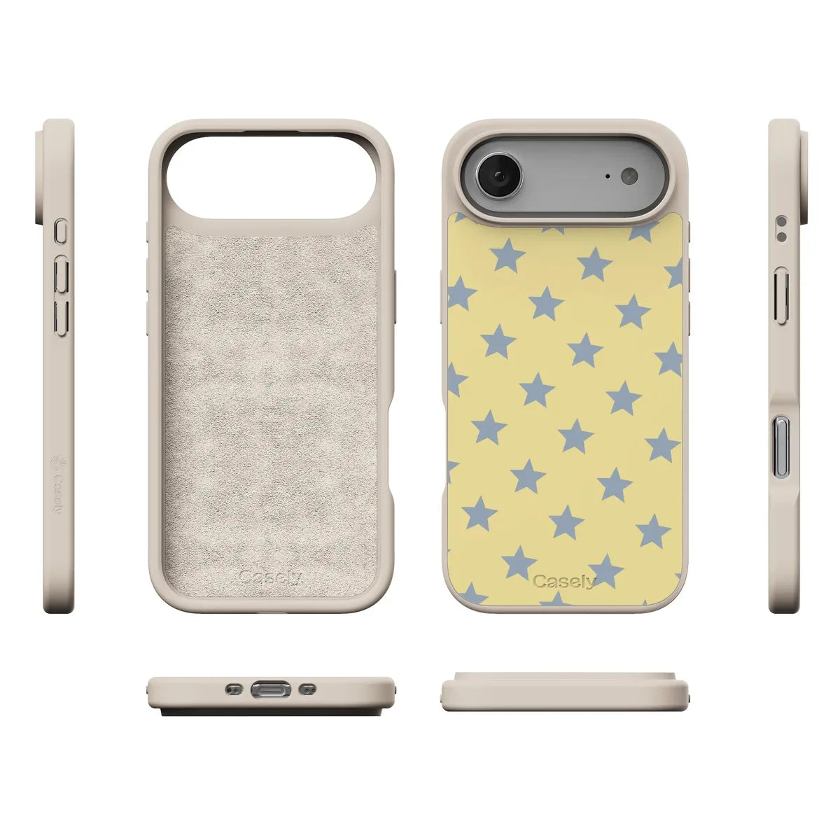 Shine Bright | Butter Yellow Stars Case