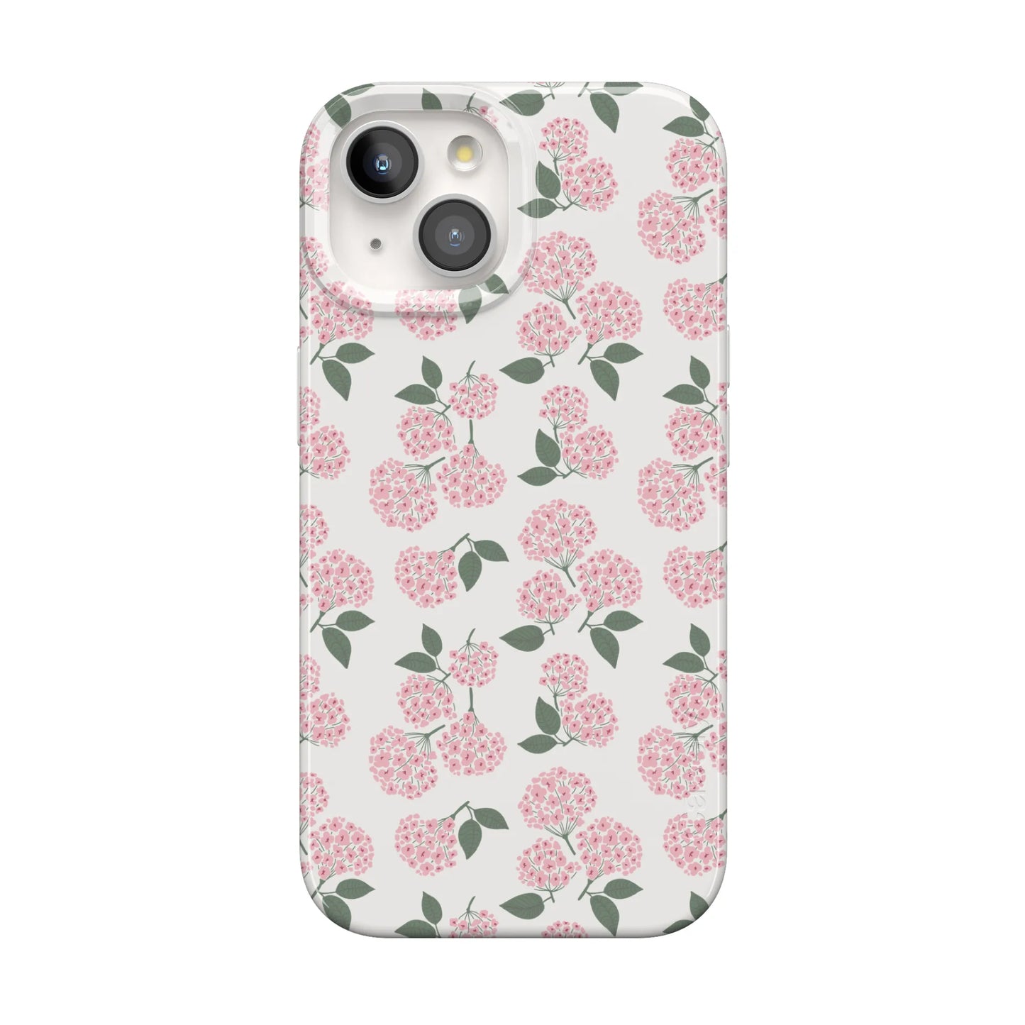 Nantucket Cottage | Pink Hydrangea Case - iPhone 13