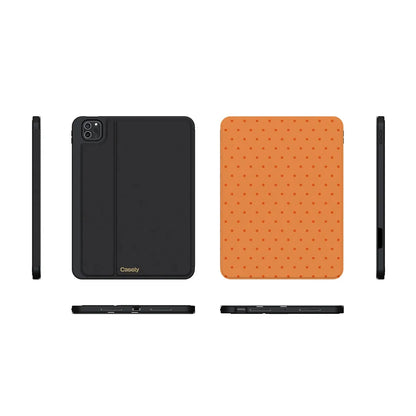 On the Dot | Orange Polka Dot iPad Case