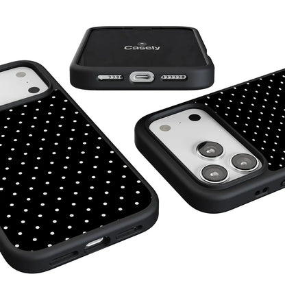 On the Dot | White Polka Dot Case