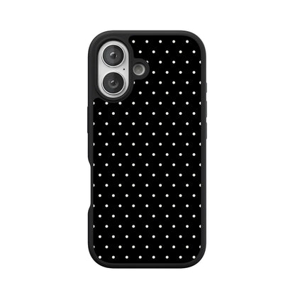 On the Dot | White Polka Dot Case