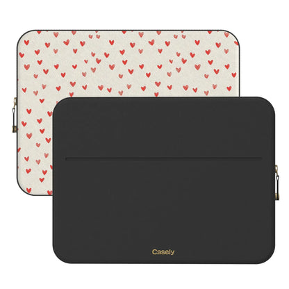Love Letters | Doodle Hearts Laptop Case