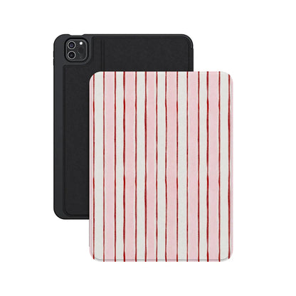 Pretty in Pastel | Blush Stripes iPad Case