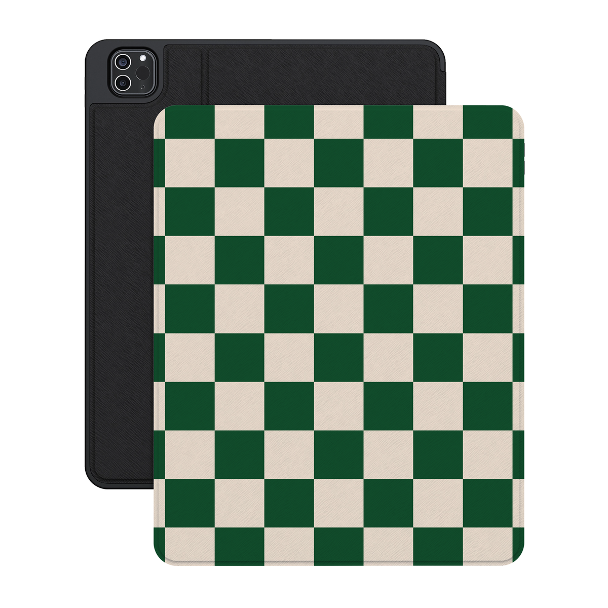 Fit Check | Green Checkerboard iPad Case
