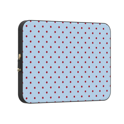 Tiny Stars | Red & Blue Laptop Case