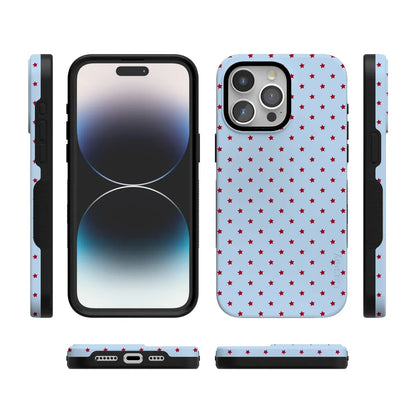 Tiny Stars | Red & Blue Case