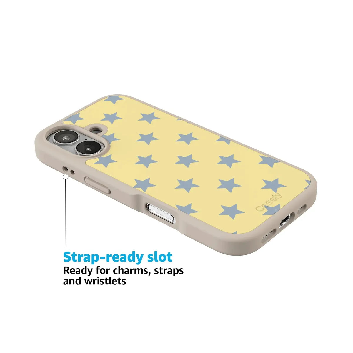 Shine Bright | Butter Yellow Stars Case