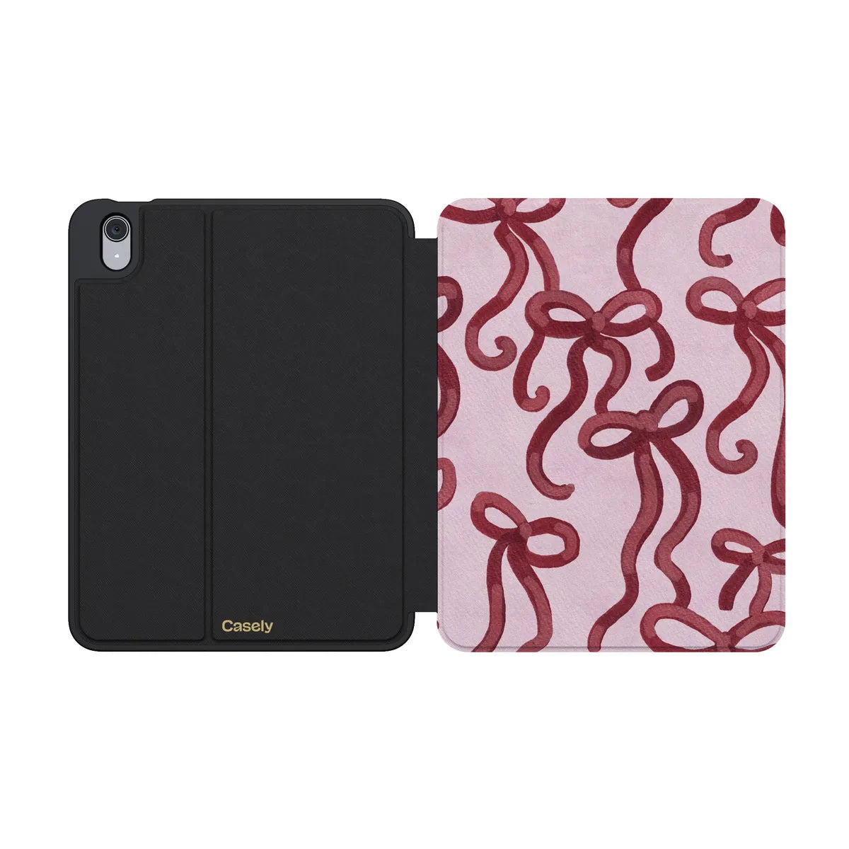 Love Me Knot | Mauve Bow iPad Case