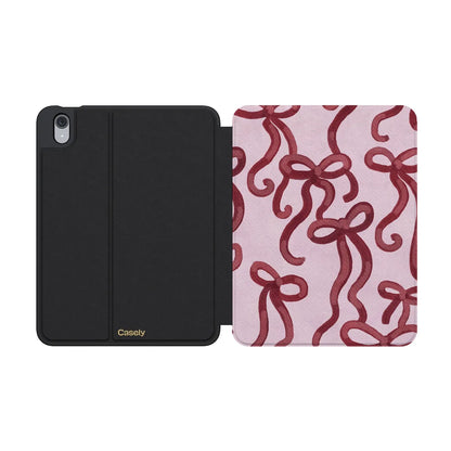 Love Me Knot | Mauve Bow iPad Case