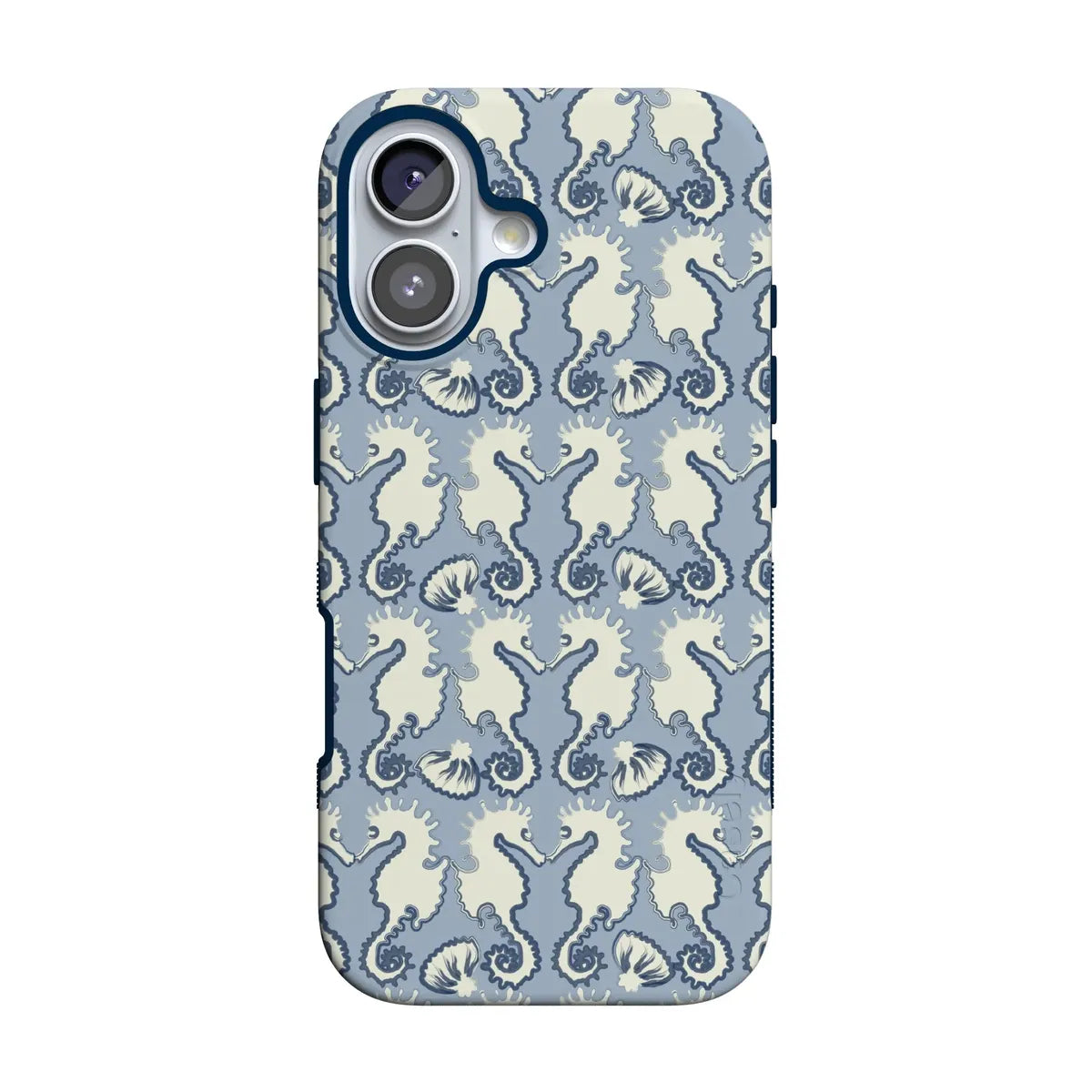 Seahorse Drift | Coastal Blues Case - iPhone 16