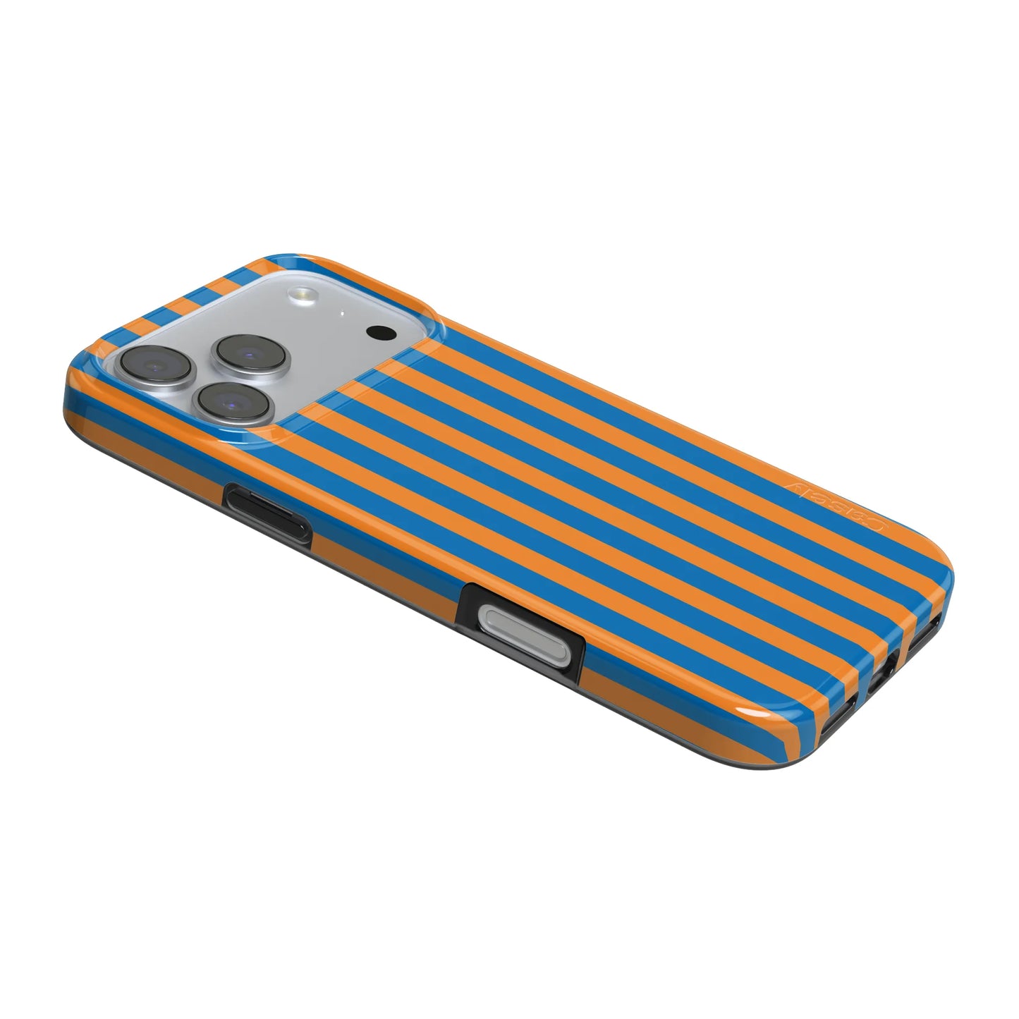 Go New York | Blue & Orange Stripes Case