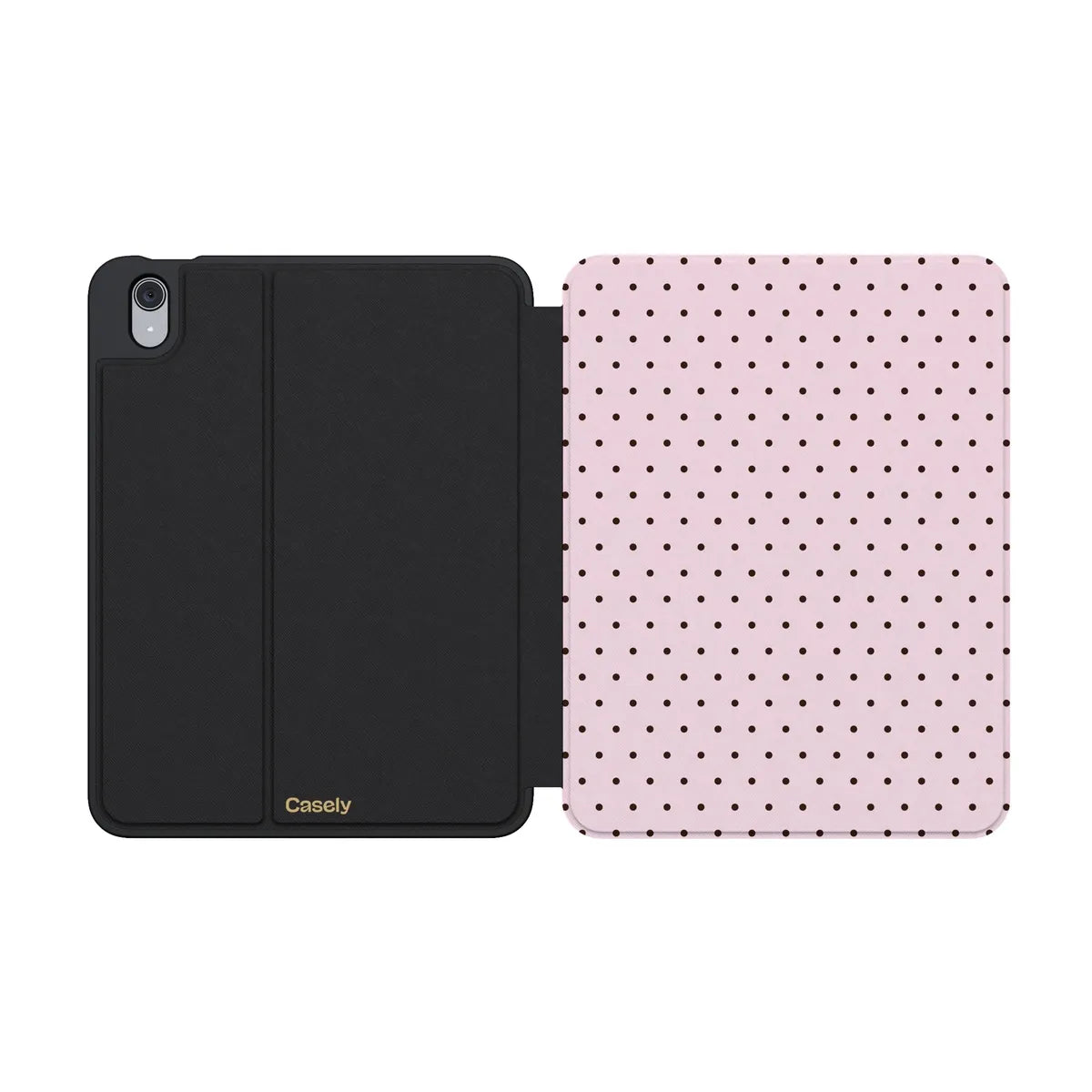 On the Dot | Pink Polka Dot iPad Case