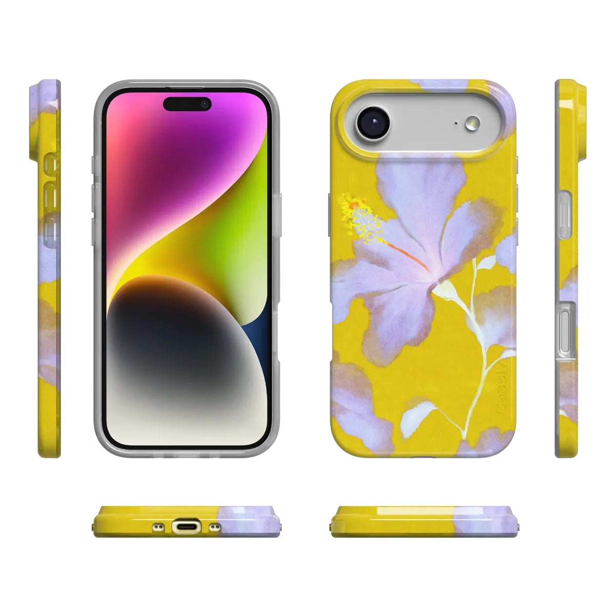 Hibiscus Haze | Painted Floral Case