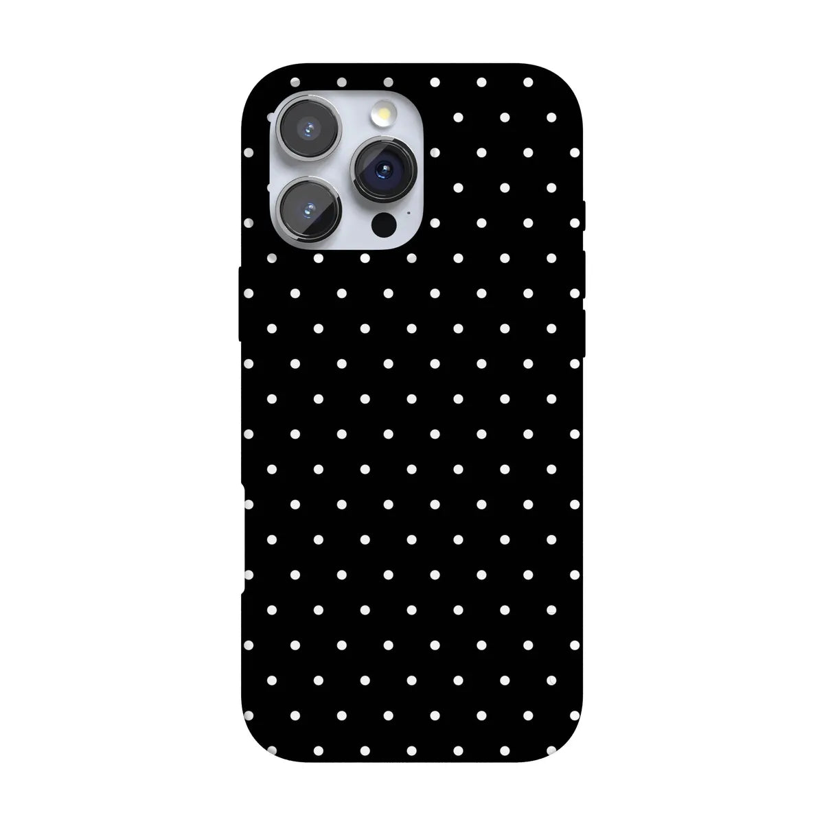 On the Dot | White Polka Dot Case