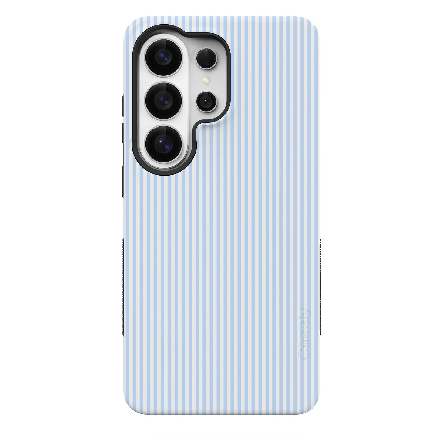 Stripes and the City | Light Blue Pinstripe Case - Galaxy S26 Ultra