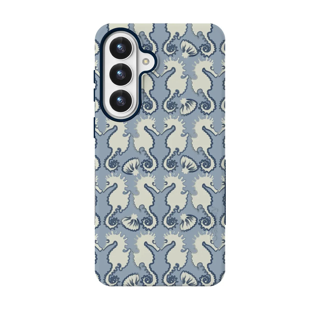 Seahorse Drift | Coastal Blues Case - Galaxy S26