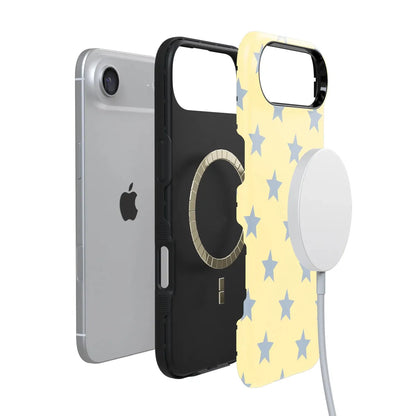 Shine Bright | Butter Yellow Stars Case