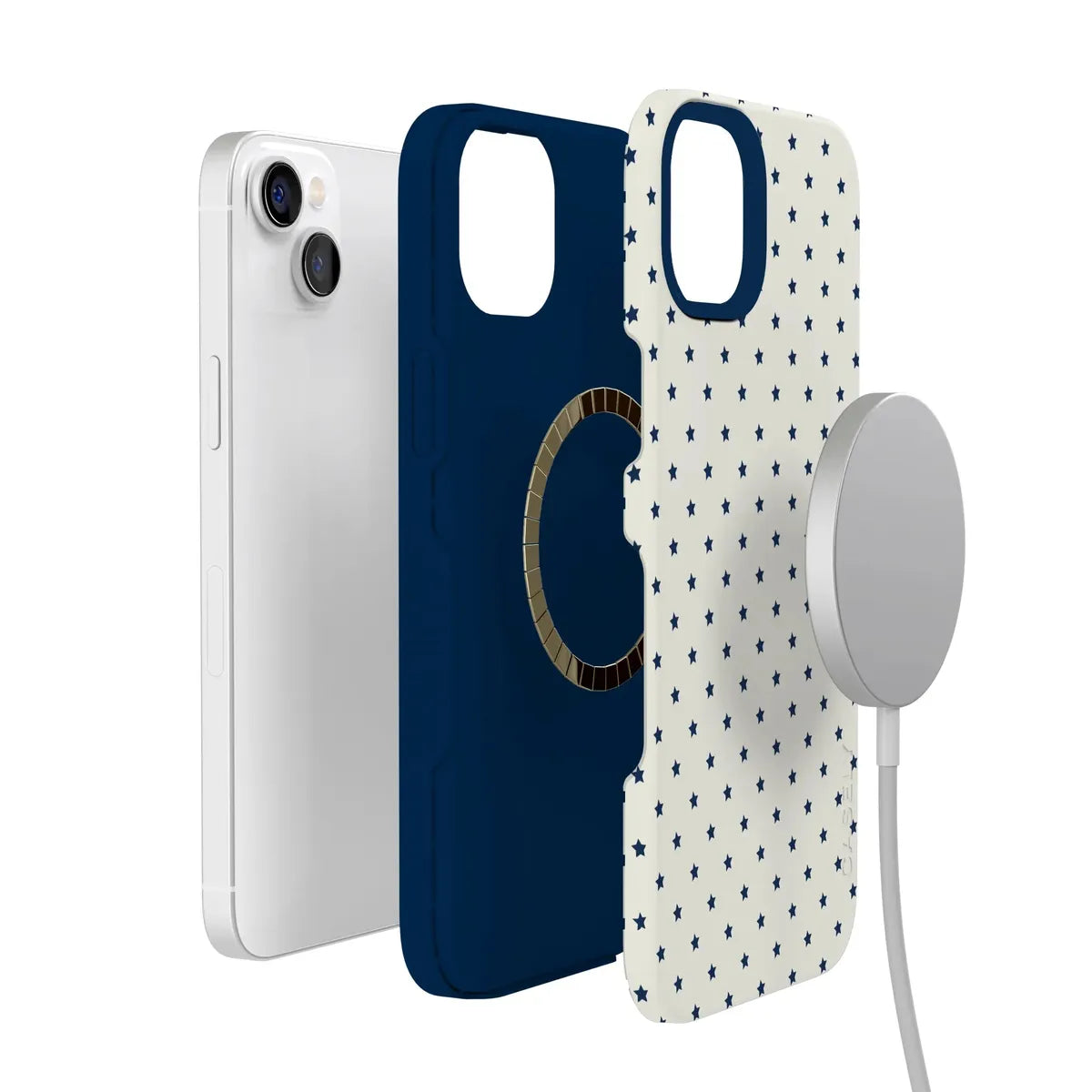 Tiny Stars | Blue & White Case