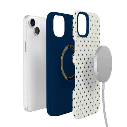 Tiny Stars | Blue & White Case
