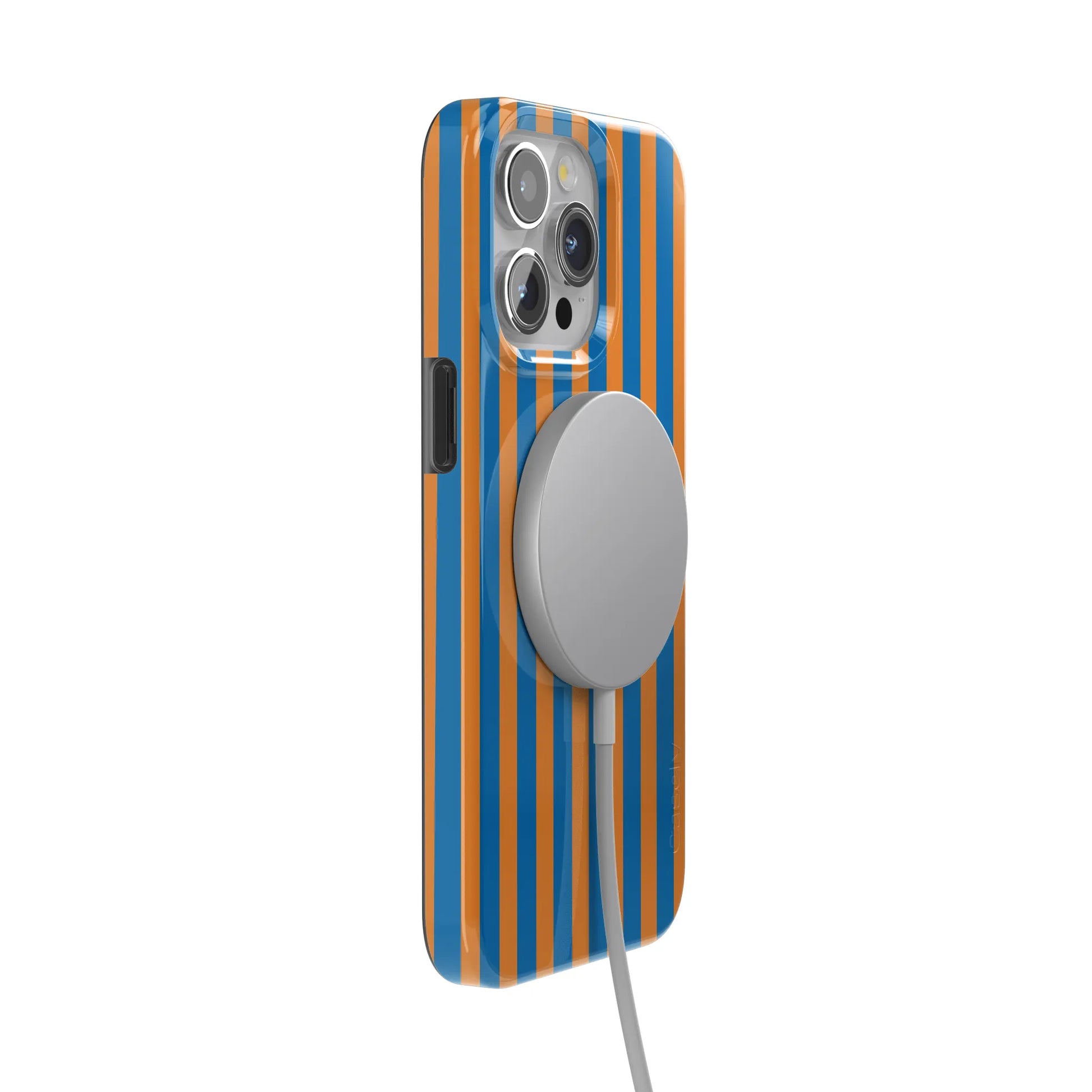 Go New York | Blue & Orange Stripes Case