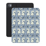 Seahorse Drift | Coastal Blues iPad Case