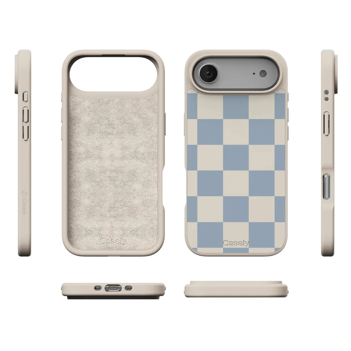 Fit Check | Light Blue Checkerboard Case