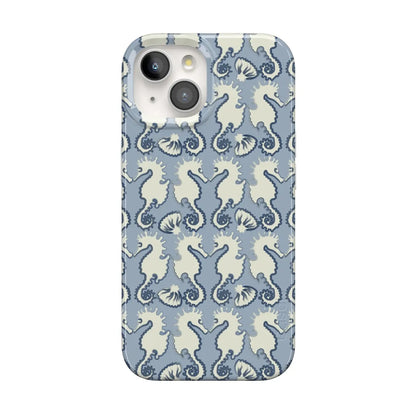 Seahorse Drift | Coastal Blues Case - iPhone 13