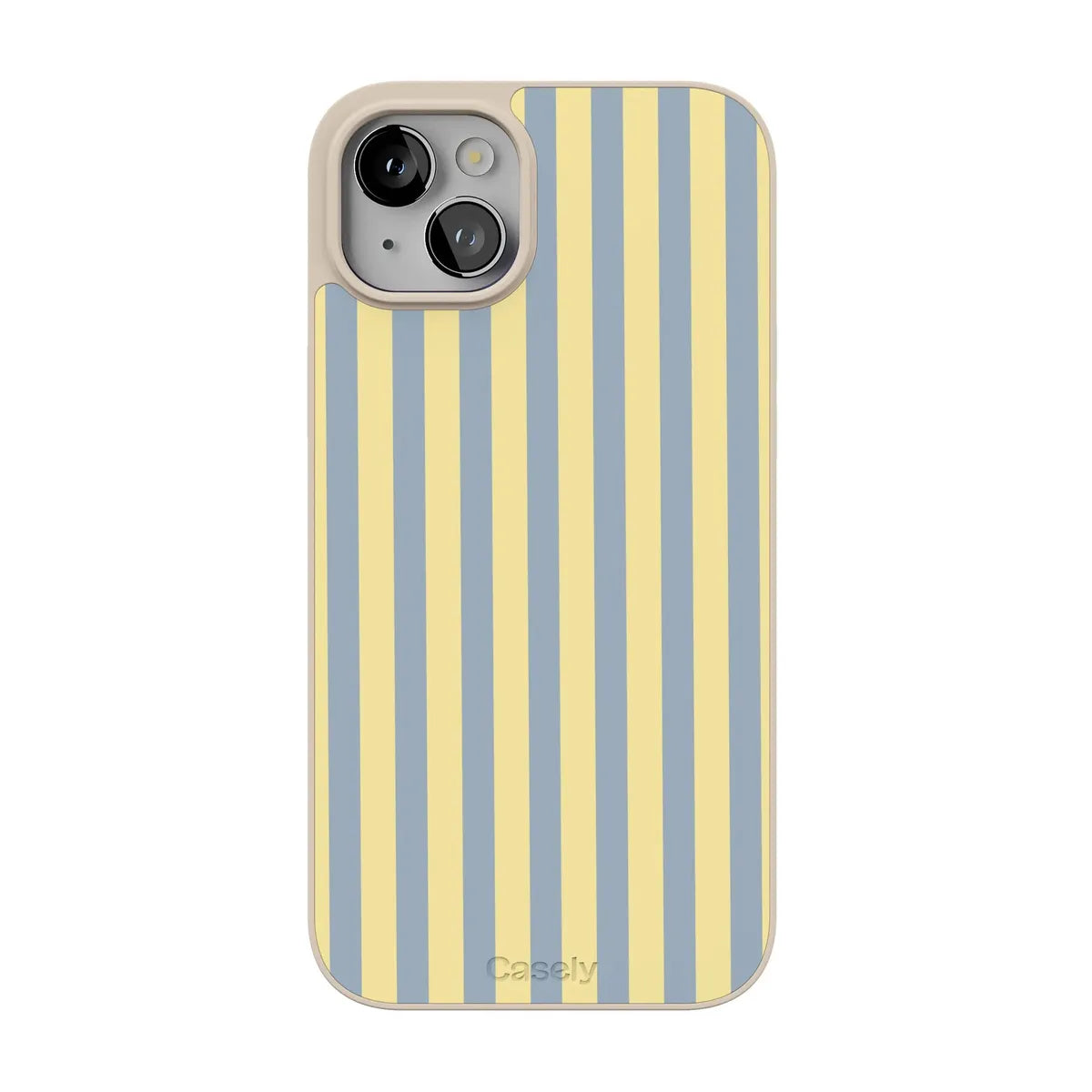 Coastline Stripes | Blue & Yellow Case - iPhone 13