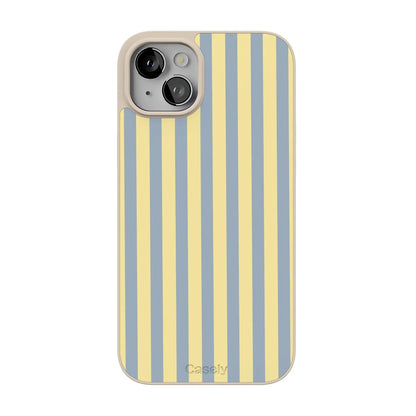 Coastline Stripes | Blue & Yellow Case - iPhone 13
