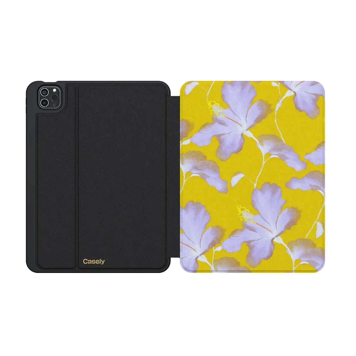 Hibiscus Haze | Painted Floral iPad Case