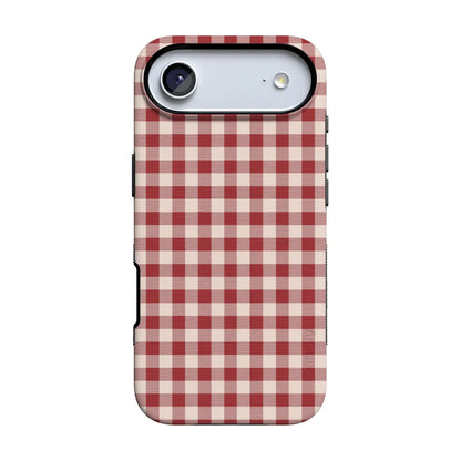 Sweet Jam | Red Gingham Case - iPhone 17 Air