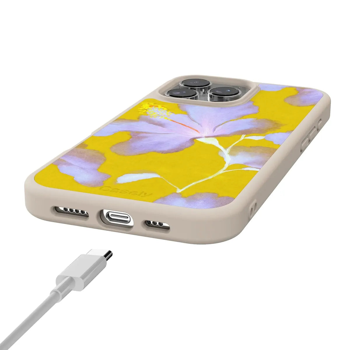 Hibiscus Haze | Painted Floral Case