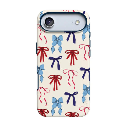American Girlie | Red White & Blue Bows Case - iPhone 17 Air