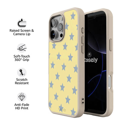 Shine Bright | Butter Yellow Stars Case