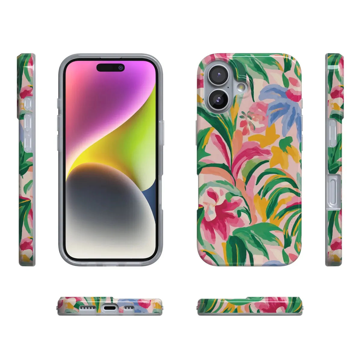 Sunshine Jungle | Poolside Print Case
