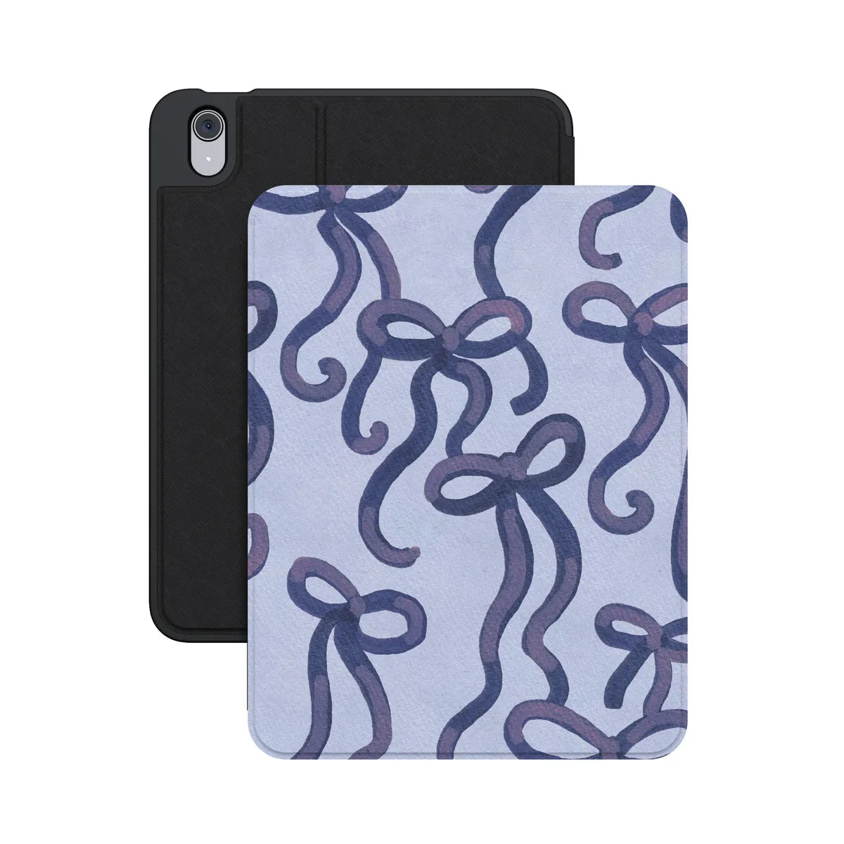Love Me Knot | Blue Bow iPad Case