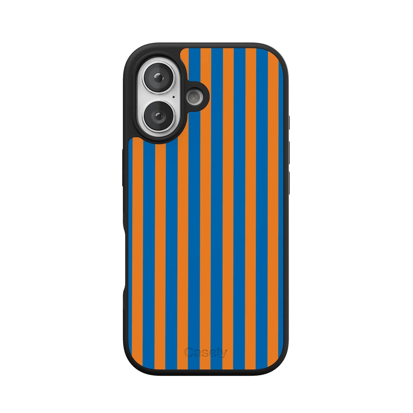Go New York | Blue & Orange Stripes Case - iPhone 16