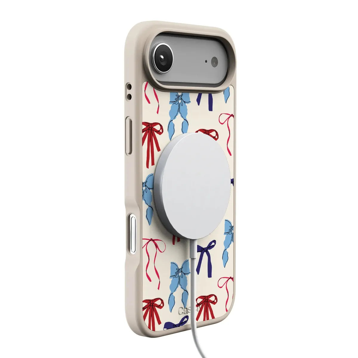 American Girlie | Red White & Blue Bows Case