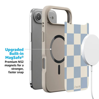 Fit Check | Light Blue Checkerboard Case