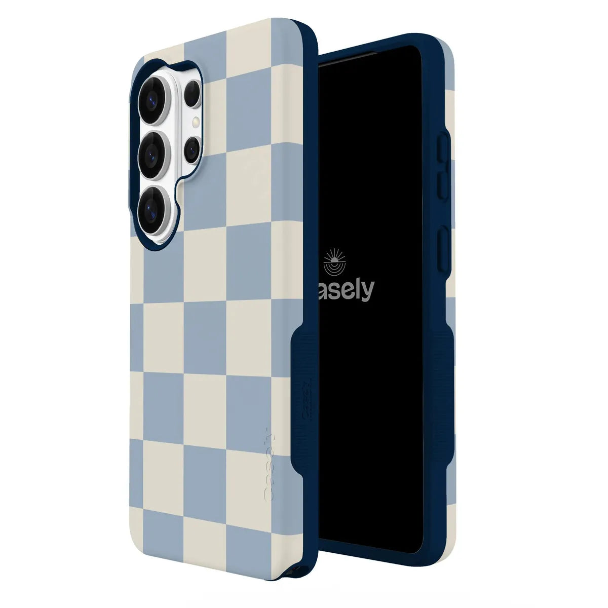 Fit Check | Light Blue Checkerboard Case