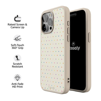 On the Dot | Rainbow Polka Dot Case